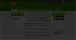 Desktop Screenshot of fredericiafjernvarme.dk